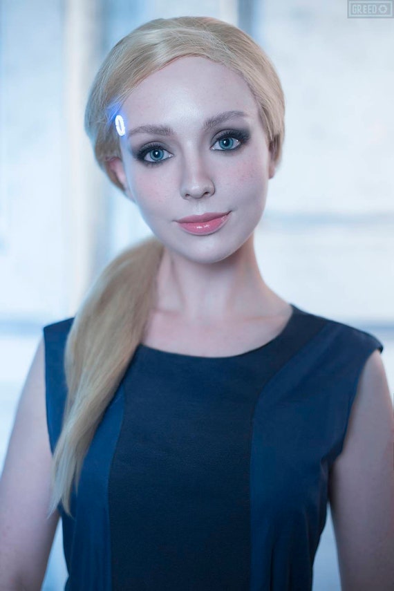 Detroit Become Human Conner Sitting position doll plush cosplay 2 Color