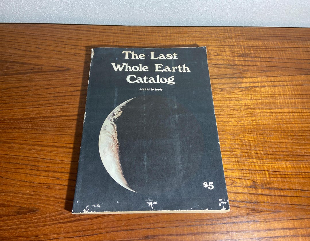 Vintage the Last Whole Earth Catalog Etsy