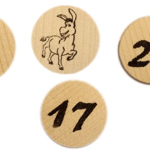 Eselspiel aus Holz mit 121 Spielsteine für 2 10 Spieler Bild 6