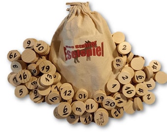 Eselspiel aus Holz ~ mit 121 Spielsteine für 2 -10 Spieler