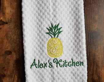 Pineapple Kitchen Decor Etsy