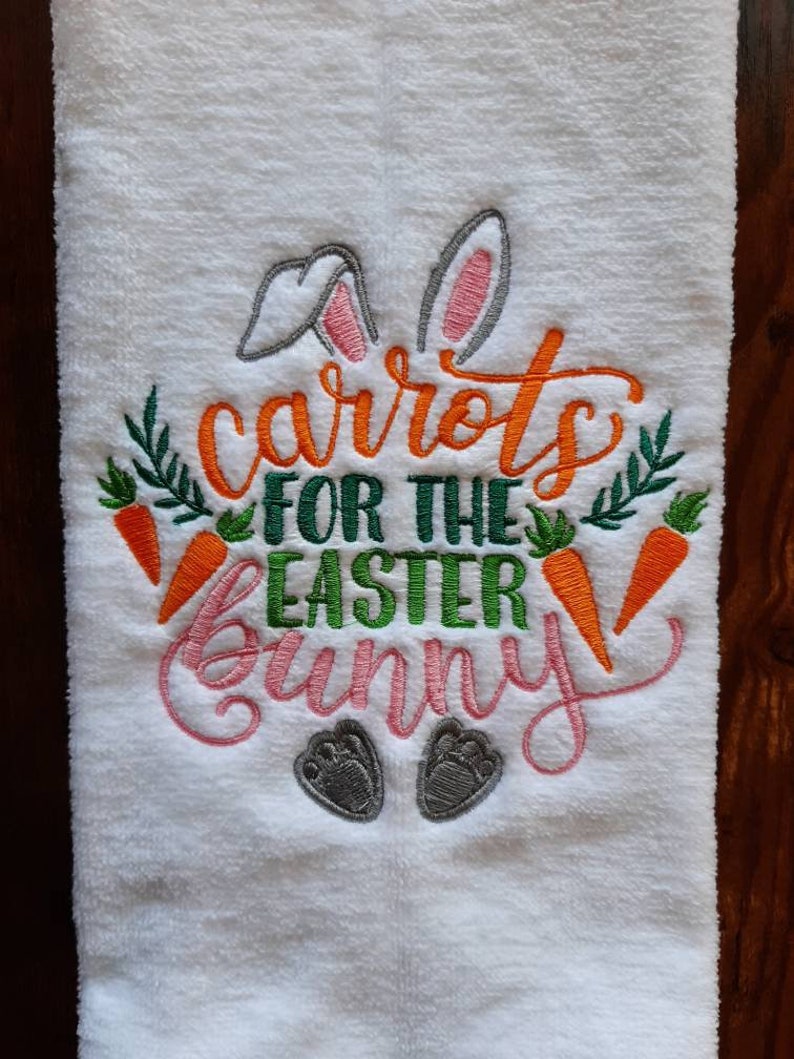 Easter Velour Hand Towels Easter Easter Bath Hand Towels Etsy