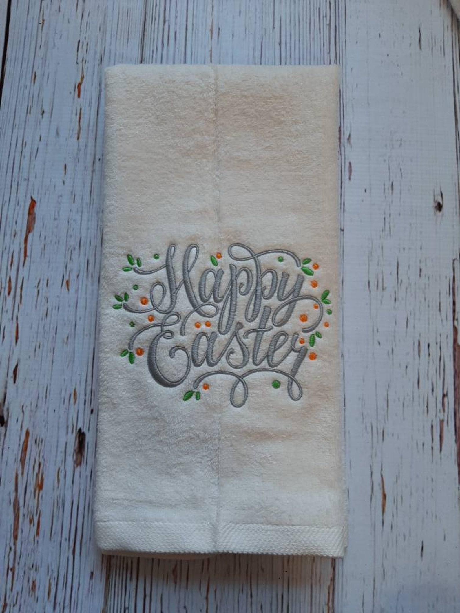 Easter Velour Hand Towels Easter Easter Bath Hand Towels Etsy