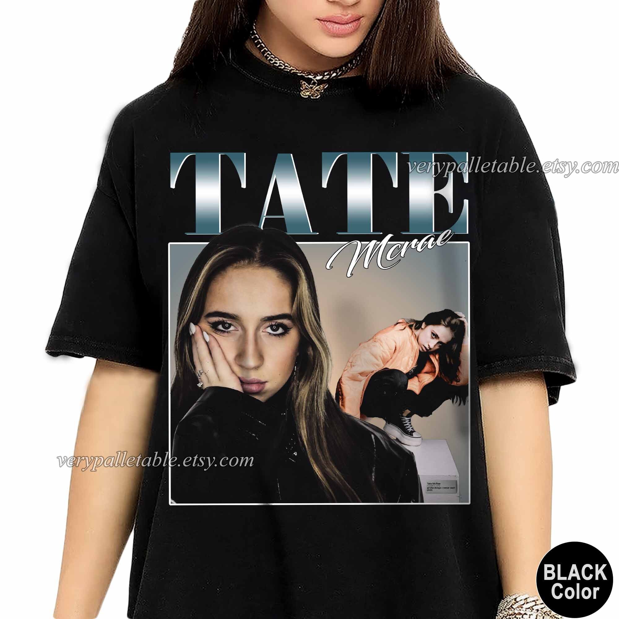 Tate Mcrae Shirt Tate Mcrae Tshirt Vintage Tate Mcrae Etsy