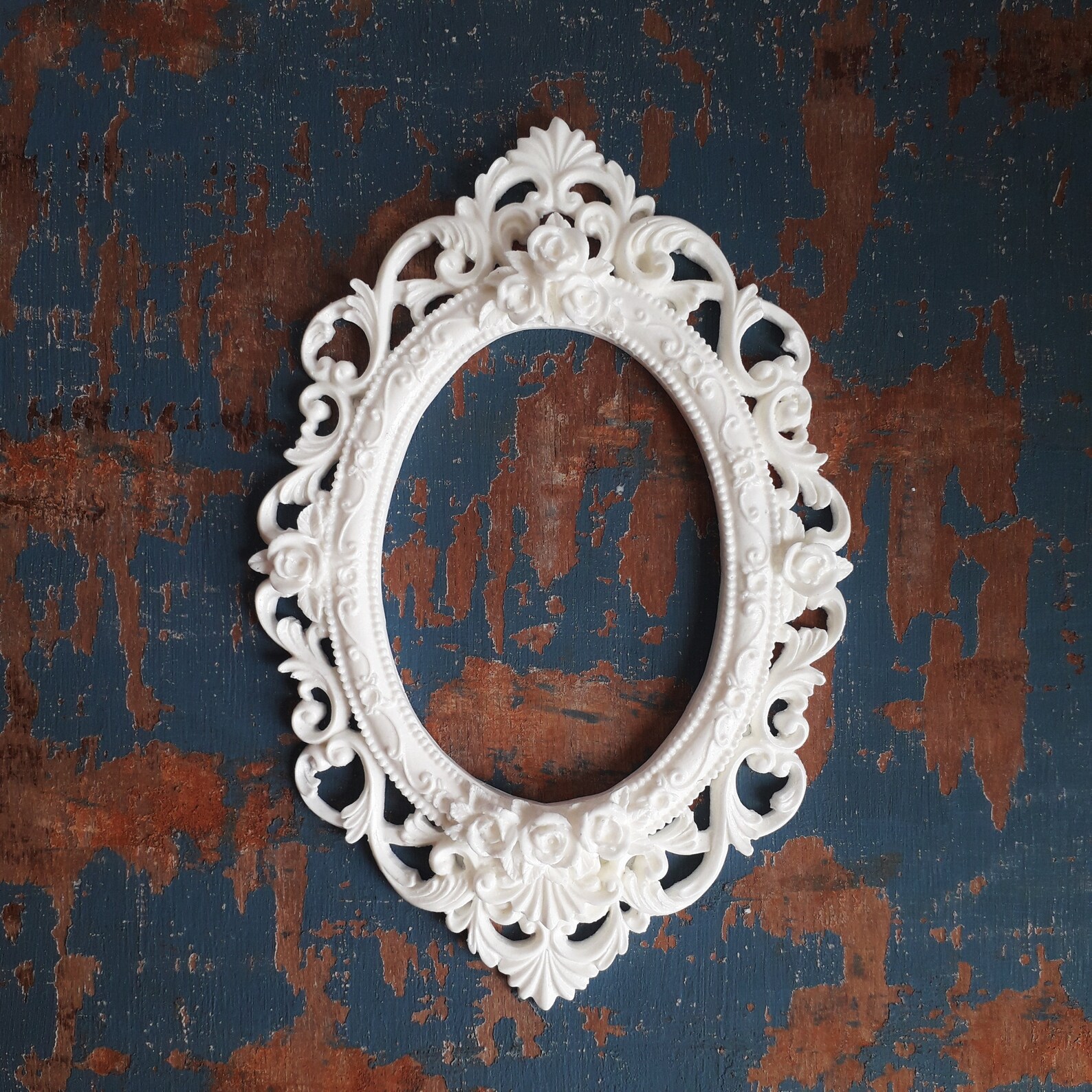 Picture resin frame Ornate floral frame Wall embellishment Etsy