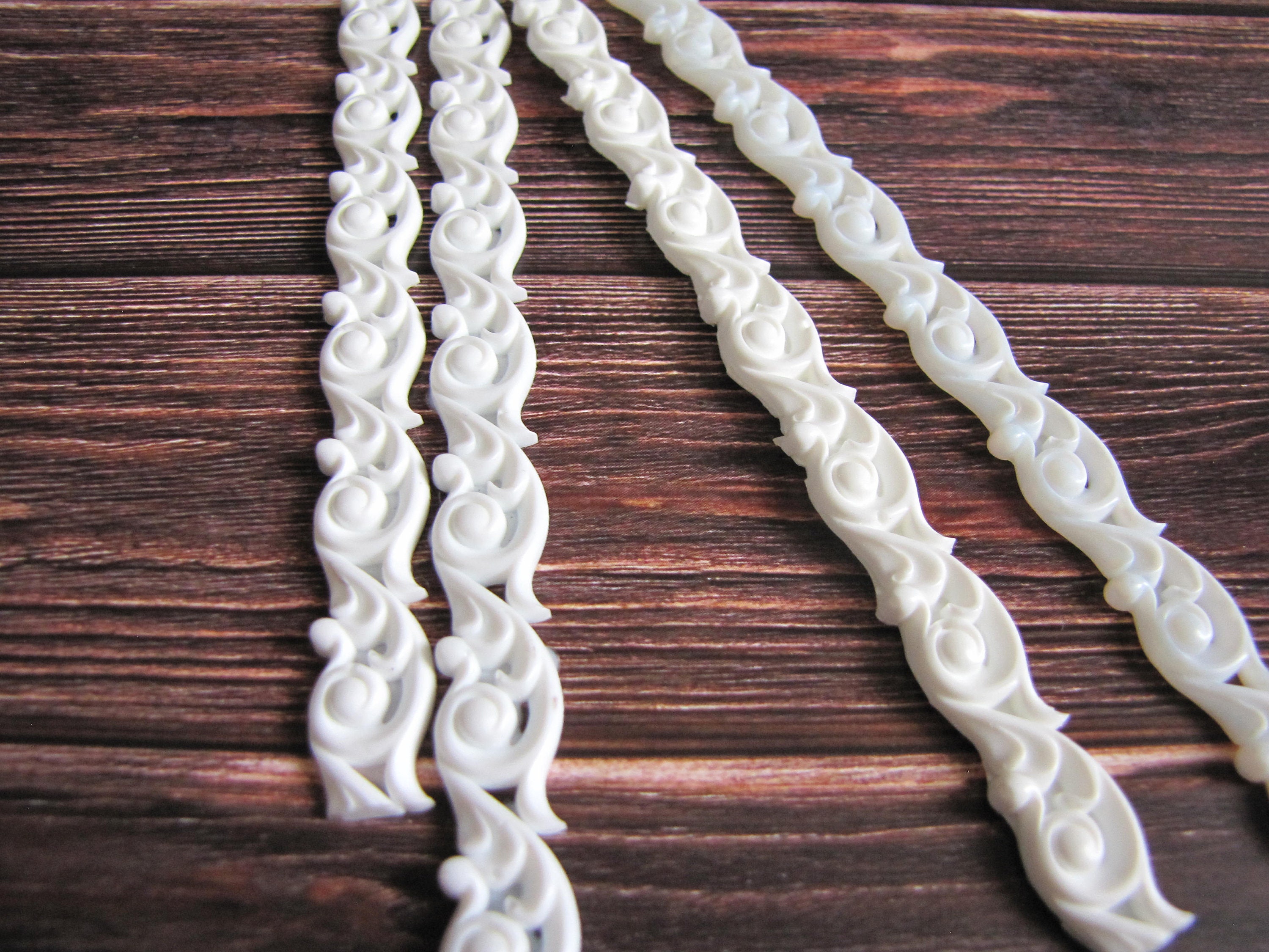 Dollhouse trim Miniature molding 1/12 Scale linth skirting Etsy