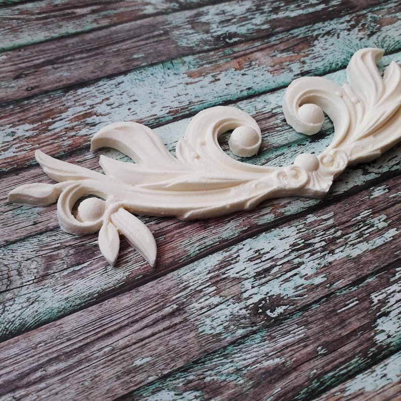 Decorative Ornate Onlay Embellishment Furniture Appliques Etsy