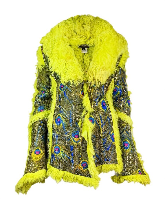 Roberto Cavalli Fall 1999 Shearling Coat