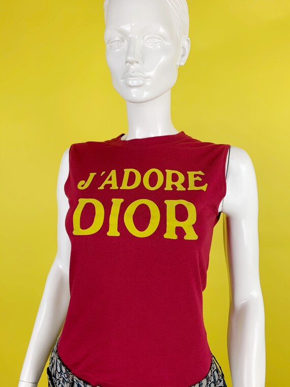 Dior Fall 2001 “J’adore Dior” Tank Top