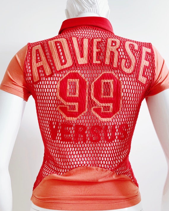 Versace Versus Fishnet Polo