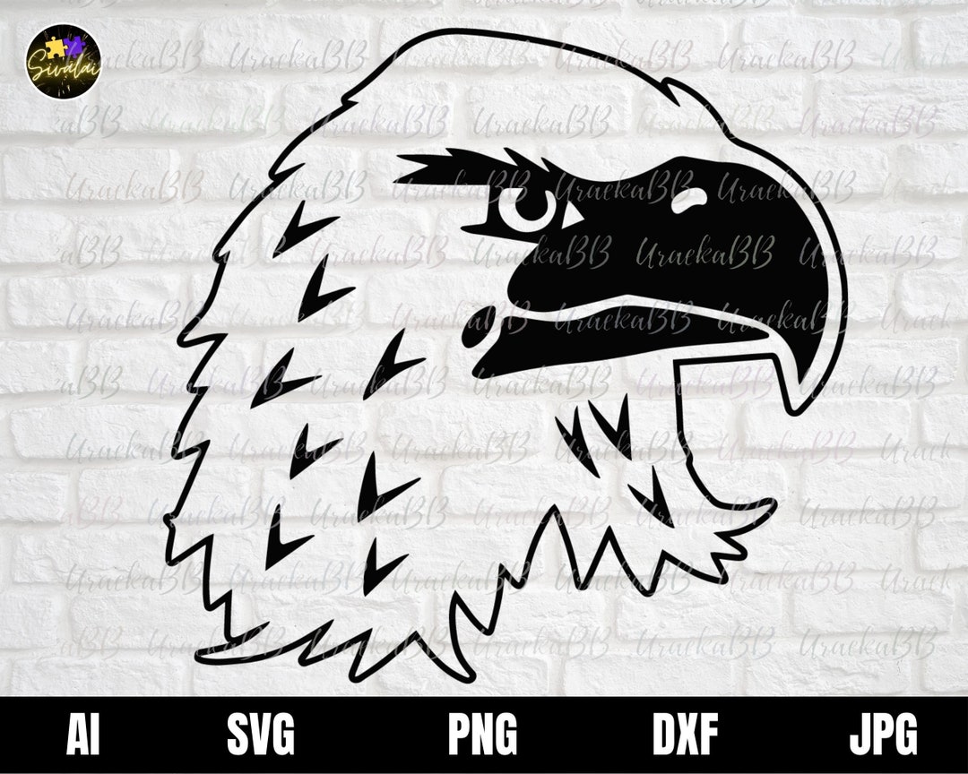 Eagle Head Svg, American Eagle Head Svg, US Eagle Svg, Bald Eagle Svg ...