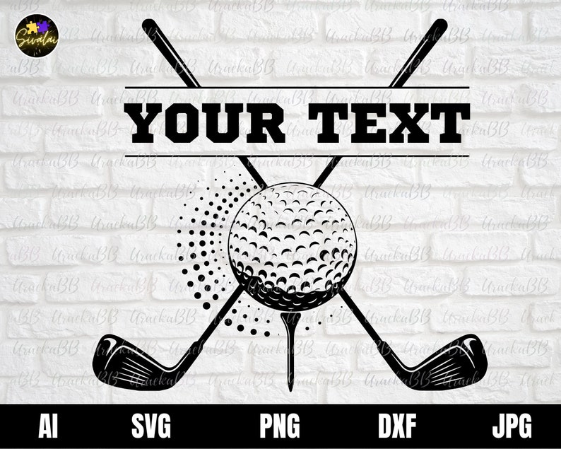 Golf Png Golf Name Frame Png Golf Ball Png Golf Clipart - Etsy