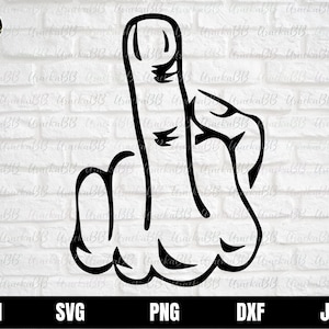 Mittelfinger svg, Mittelfinger Png, Mittelfinger Cricut, Finger Zeichen geschnitten Datei svg, Herren Mittelfinger svg geschnitten Datei, Mittelfinger Clipart