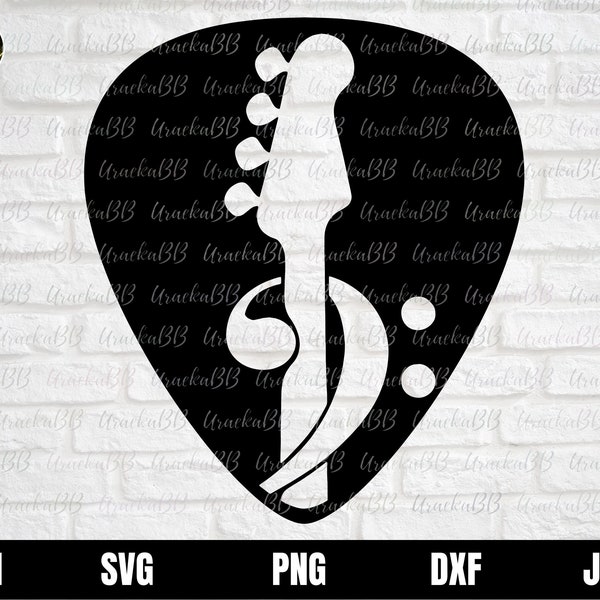 Bass Pick Png, Bass Guitar Pick Musical Instrument, Guitar Pick, Bass Guitar Player Cricut Cut File, Svg files for Cricut, Svg, Png, AI, Dxf