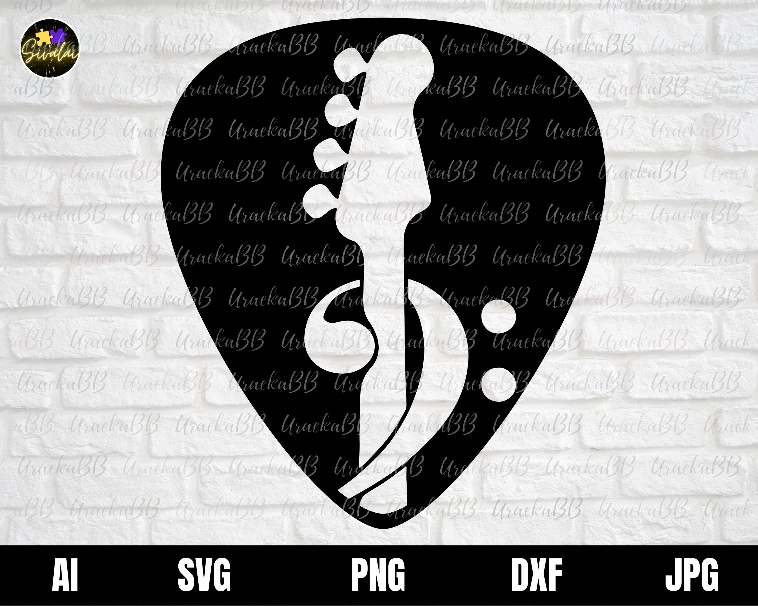 Bass Pick Png Bass Guitar Pick Musical Instrument Guitar Etsy