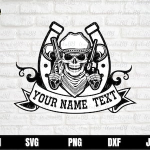 Skull Cowboy Svg, Skull Svg, Cowboy Skull Png, Western Cowboy Skull Svg, Cowboy Skeleton Svg, Skeleton Cowboy Png, Skull Cowboy Png, Svg