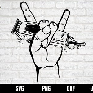 Hair Clipper Svg, Barber Clipper Svg, Hair Trimmer Svg, Barber Tools Svg, Hair Cutter Machine Svg, Hairapist Svg, Hair Hustler Svg