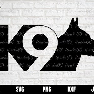 K9 Police Dog svg, K9 Police Dog Silhouette, K9 Police Dog, Police Dog Svg for Cricut, Instant Download, Svg, Png, AI, Dxf