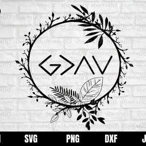 Gott ist größer als die Höhen und Tiefen Svg, Gott ist größer Svg, Gott SVG Christian religiöse SVG, Floral religiöse SvgSvg Dateien für Cricut