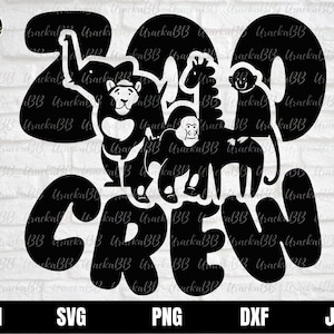 Zoo Crew svg, zoo animals clip art, Teacher Shirt svg/zoo Crew shirt svg, Zoo Crew Silhouette svg, Teacher zoo svg, zoo Crew vector, zoo svg