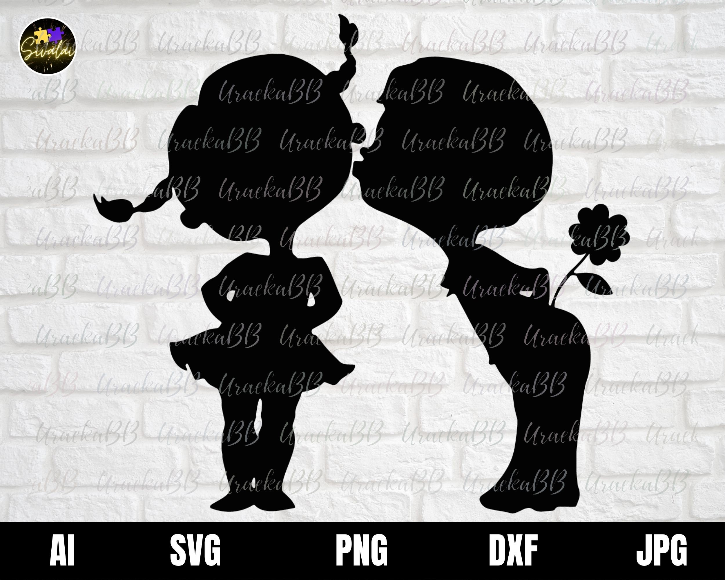 Romantic Couples Svg, Kiss Couple Svg, First Kiss Boy Girl Puppy Love Svg,  Kissing Boy and Girl Svg, Love Svg, First Kiss Svg - Etsy, image size:2500x2000
