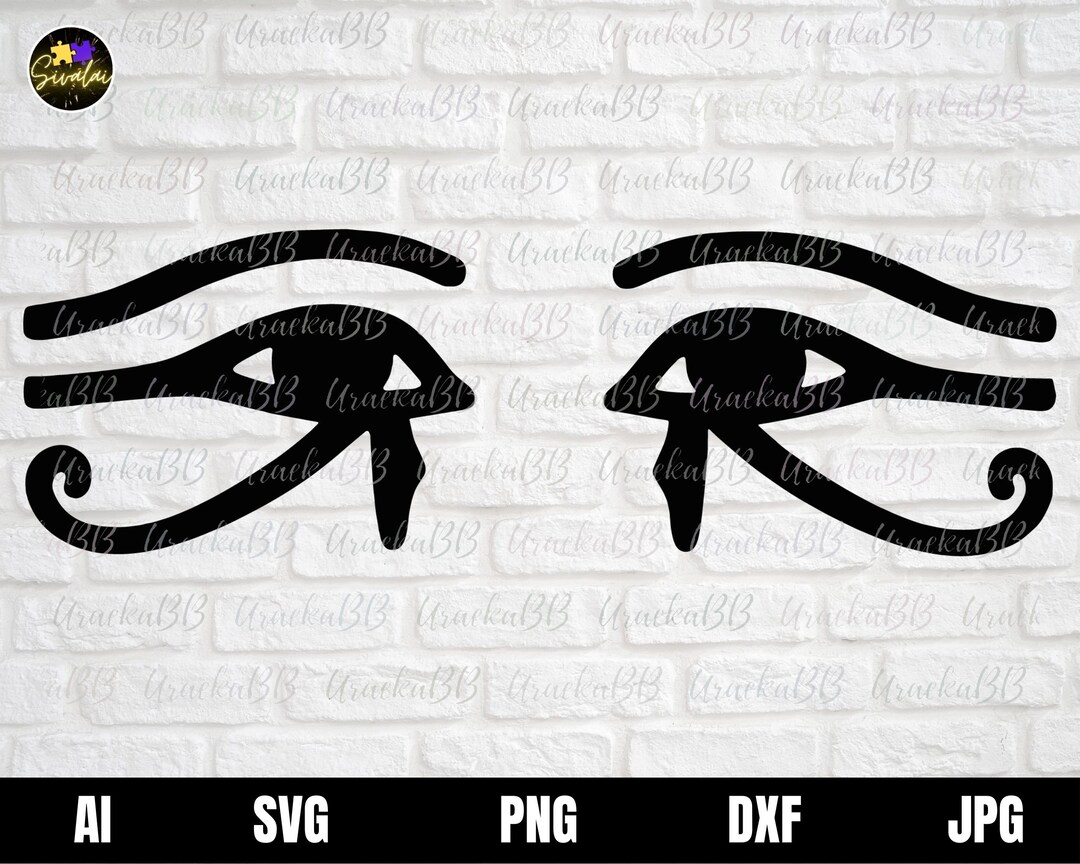 Horus Eye Svg, Eyes of Horus Svg, Egyptian Symbols Svg, Horus Eyes Svg ...