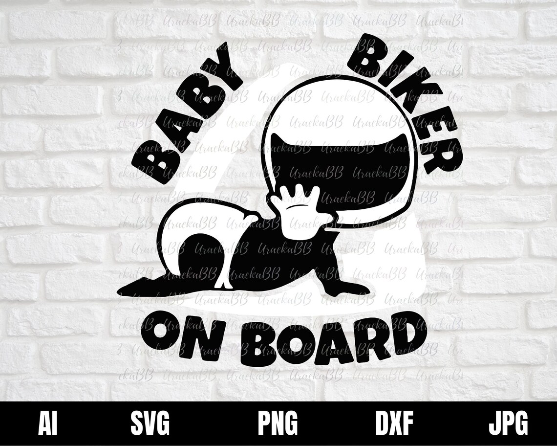 Baby biker on board