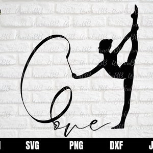 Gymnastic Svg, Gymnast Svg, Gymnastics Svg, Gymnastics Girl Svg, I love Gymnastics Svg, Gymnastics love Svg, Instant Download, Png, AI, Dxf