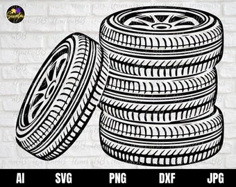 Papercraft Clip Art & Image Files Wheel with rim and wings Vector ...