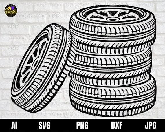 Line Art,Automotive Tire,Car PNG Clipart - Royalty Free SVG / PNG