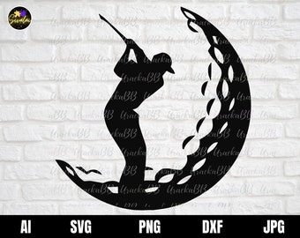 Golf svg, Golfing Svg, Golfing Design Svg, Golf logo, Golf ball svg, Golf vector, Golf Club Instant Download, Svg, Png, AI, Dxf