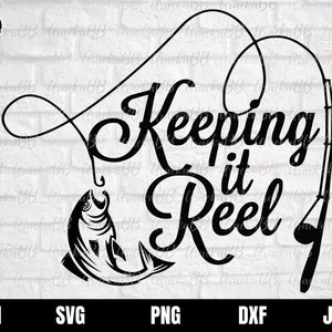 Keeping It Reel Fishing Vinyl Decal Sticker