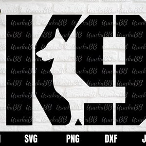 K9 Politiehond svg, K9 Politiehond Silhouet, K9 Politiehond, Politiehond Svg voor Cricut, Instant Download, Svg, Png, AI, Dxf
