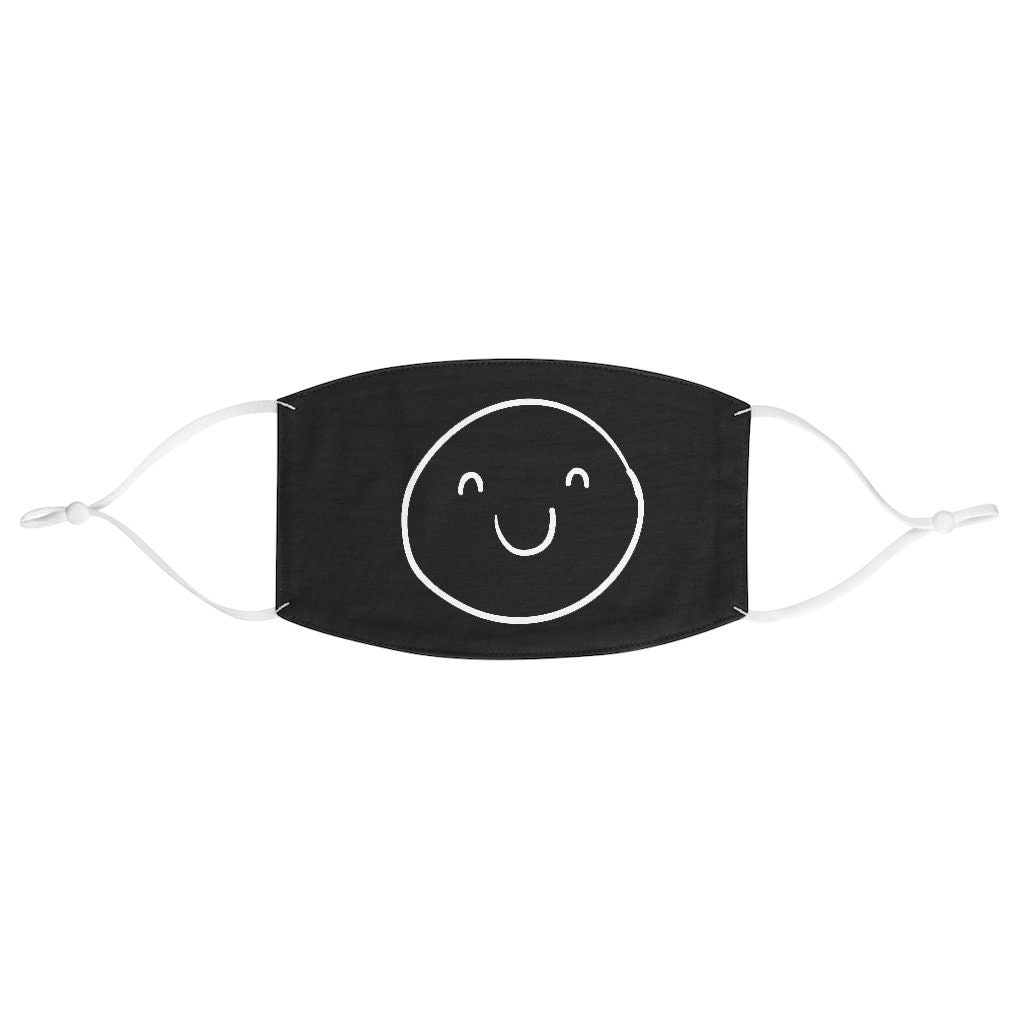 Happy Face Mask HappyMask Washable Cotton Mask Etsy