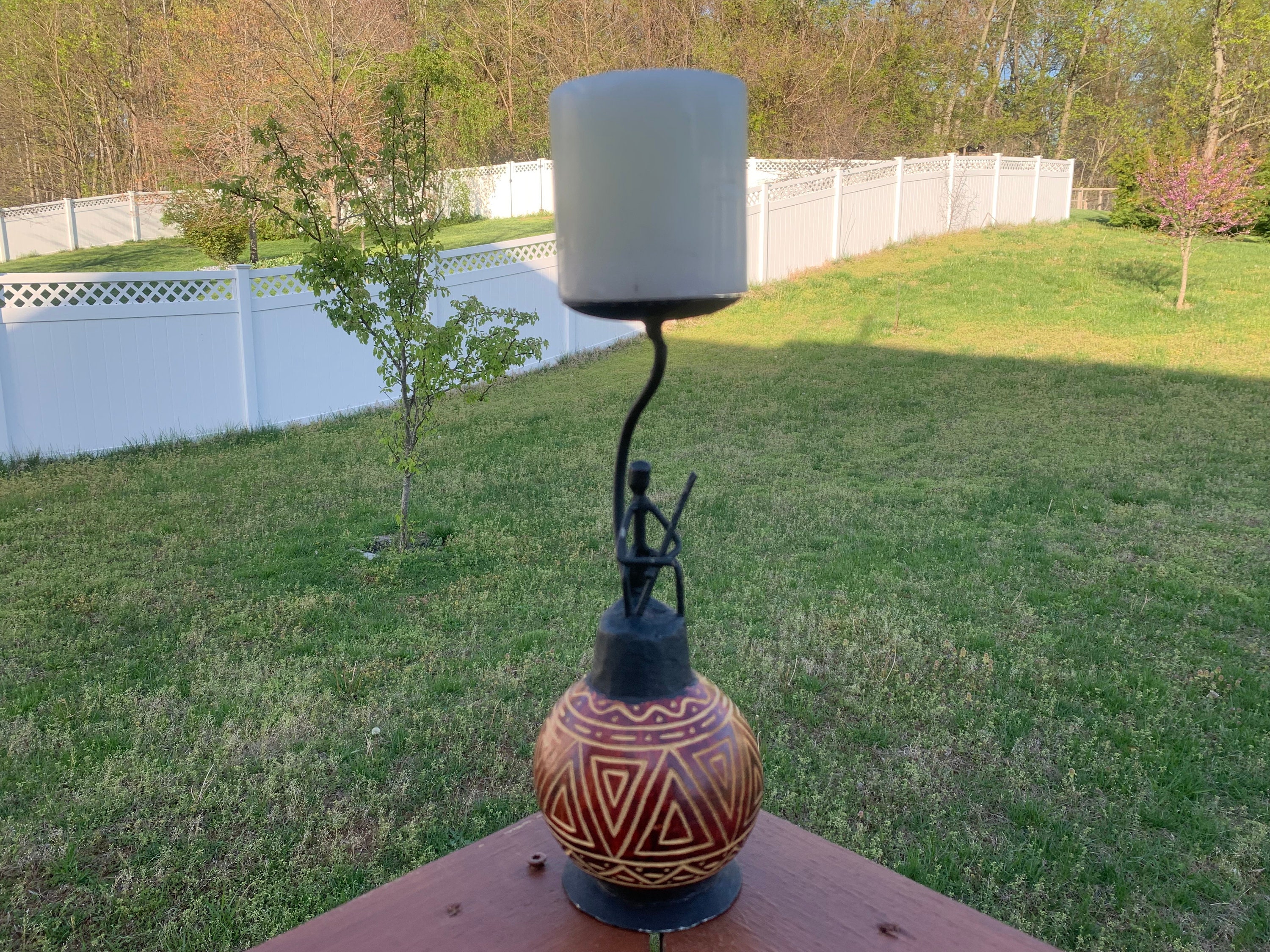 〇※前Gb1016 柿 鳥 置物 金属製 Xzhortik Handmade Gourd/metalcandle Holder - Etsy