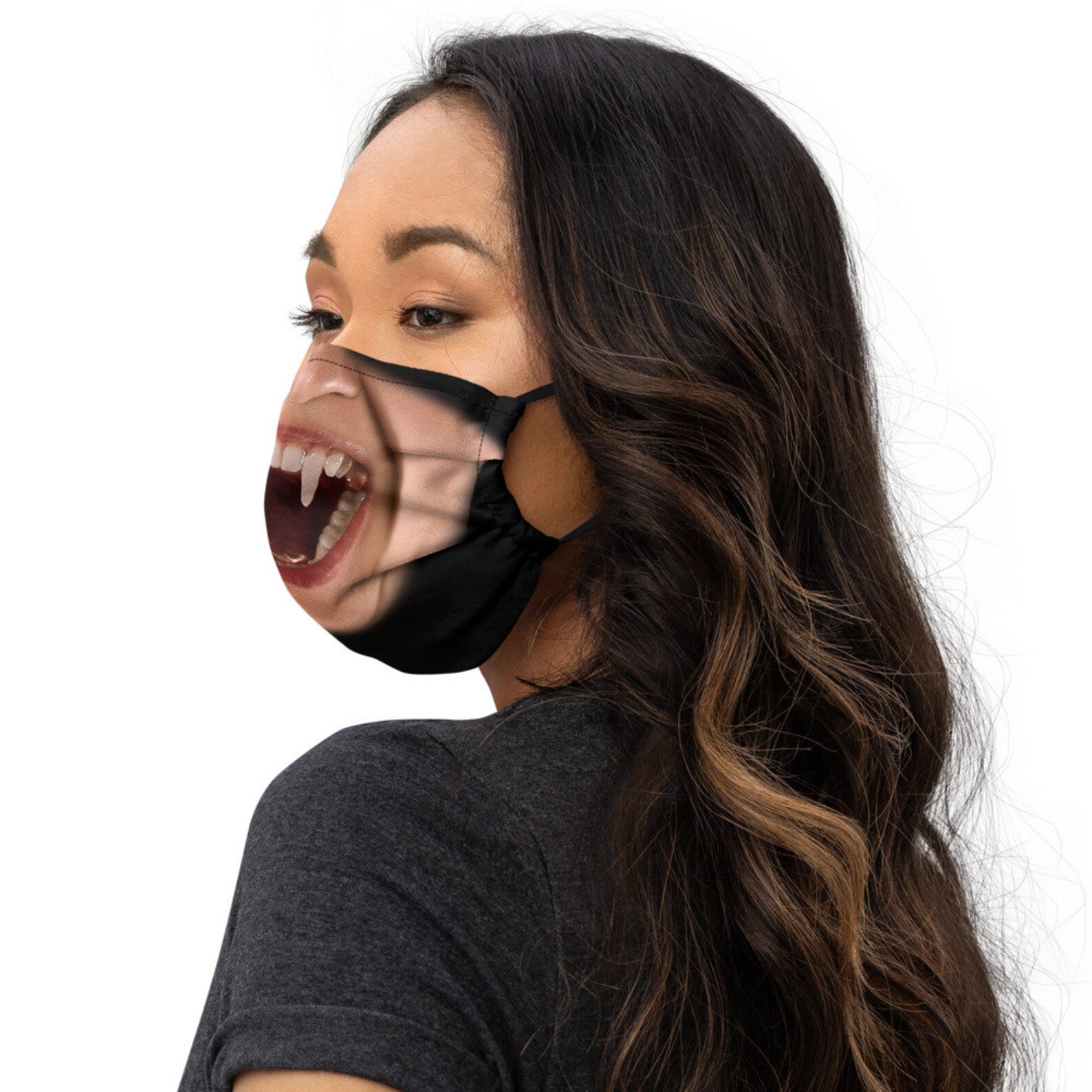 Women Vampire Face maskReusable Washable Face MaskFunny Face Etsy