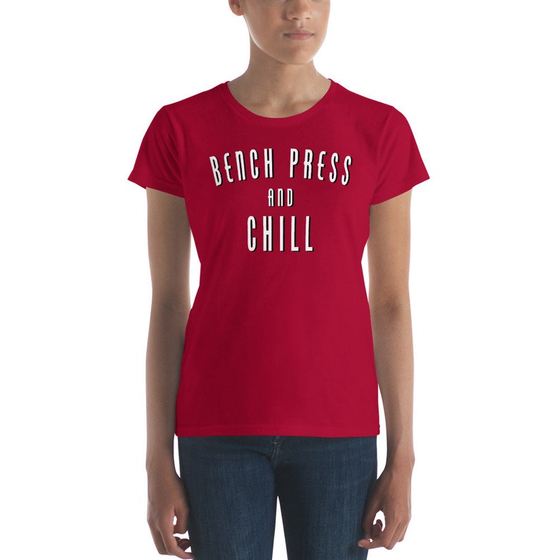Bench Press And Chill T Shirt Funny Gym Shirt Funny Etsy