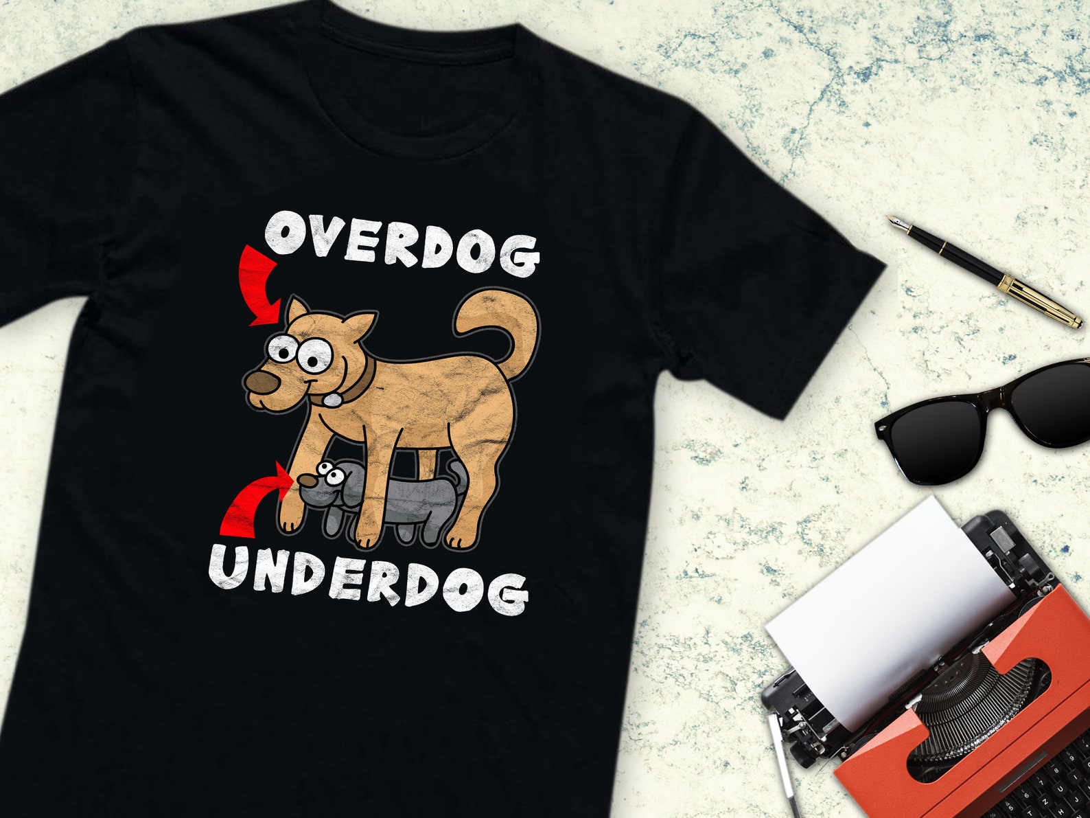 Overdog Underdog ShirtDog Dad Tshirt GiftDog Shirt for Etsy