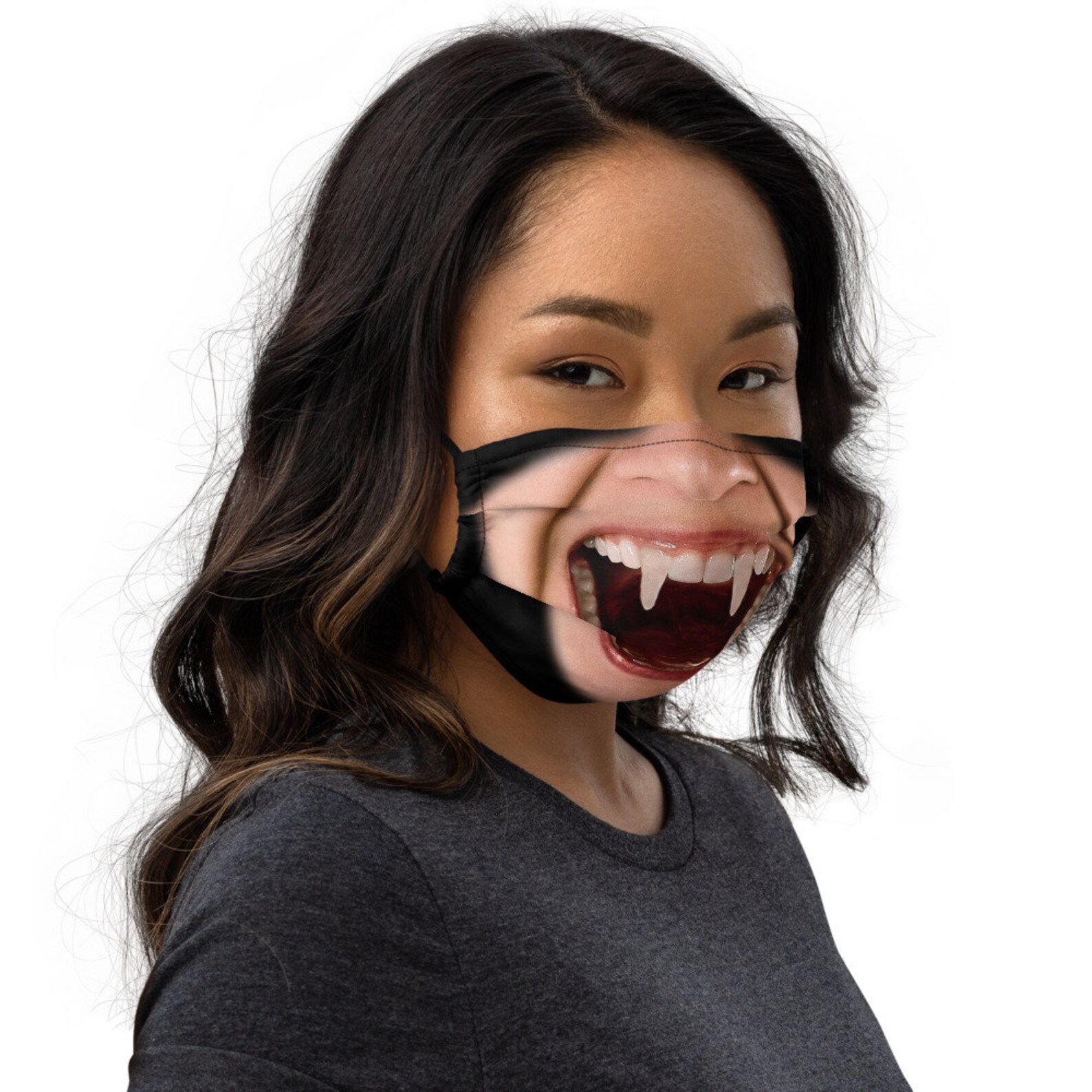 Women Vampire Face maskReusable Washable Face MaskFunny Face Etsy