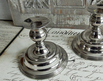Old candle holder, candlestick, decoration, candlestick, shabby, country house, brocante