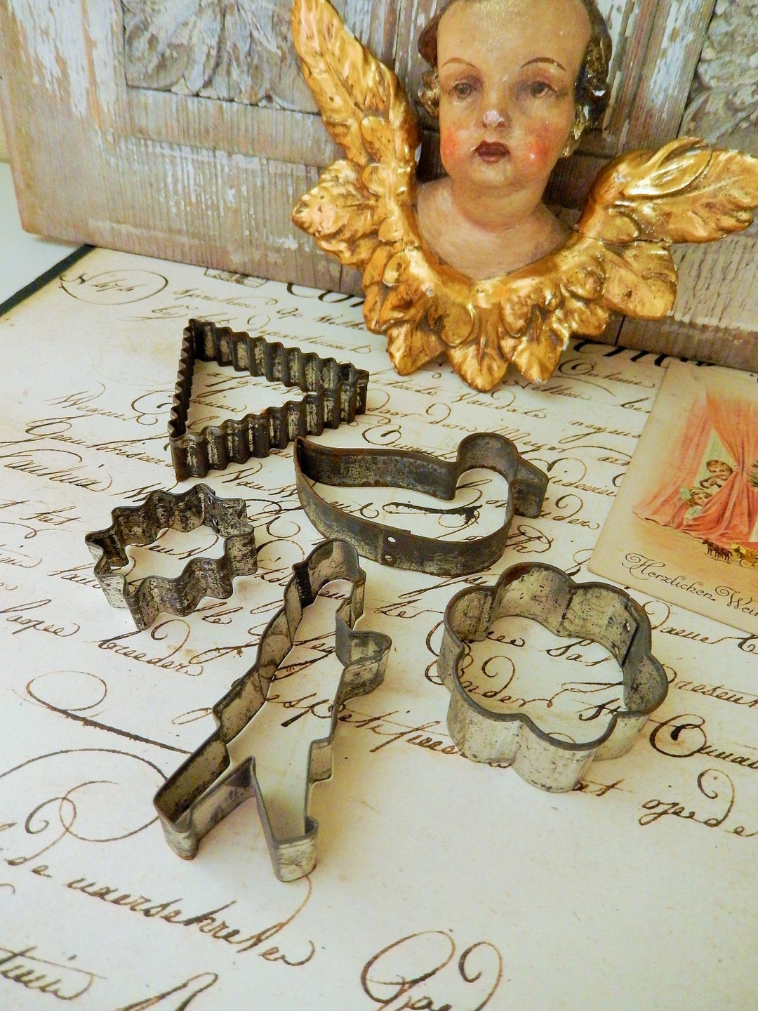 Alte Ausstecherle Backförmchen backen Advent - Etsy.de