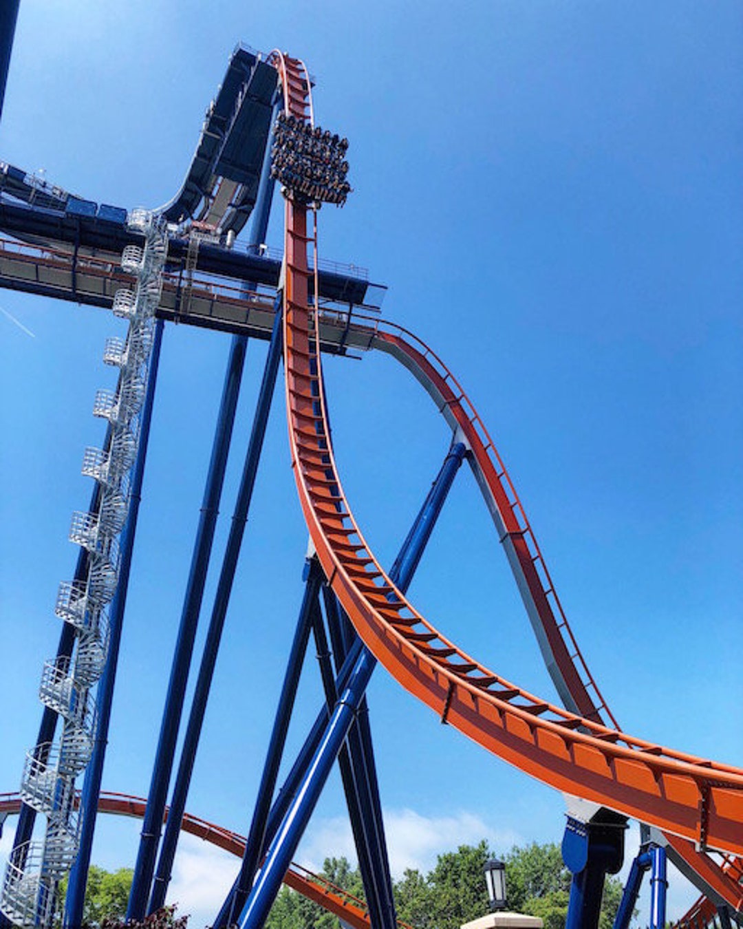 CEDAR POINT SANDUSKY Ohio Valravn's Dive Roller - Etsy
