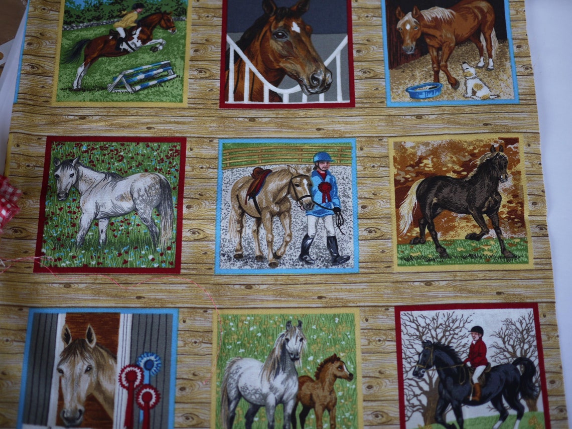 MEMORY aus Stoff Pferde und Bauernhoftiere 20 Bildpaare mit | Etsy