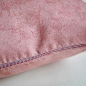 40 x 40 cm cushion cover ROSES or plain rosé, rose cushion, cushion combination, decorative cushion floral, cushion roses image 9