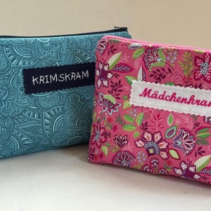Original liten väska, kosmetikaväska, sminkväska, medicinväska, pillerväska, present till kvinnor, flickvän, necessär