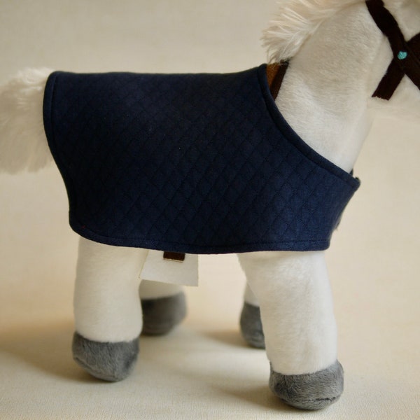 Horse blanket for stuffed animal horse plush horse