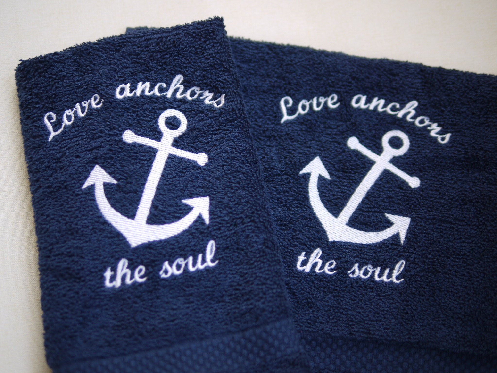 Buy Blue, Maritime Embroidered Towel/bath Towel/guest Towel ANCHOR,  Personalized, Sauna Towel, Bath Towel, Gift Idea Online in India - Etsy, image size:2048x1536