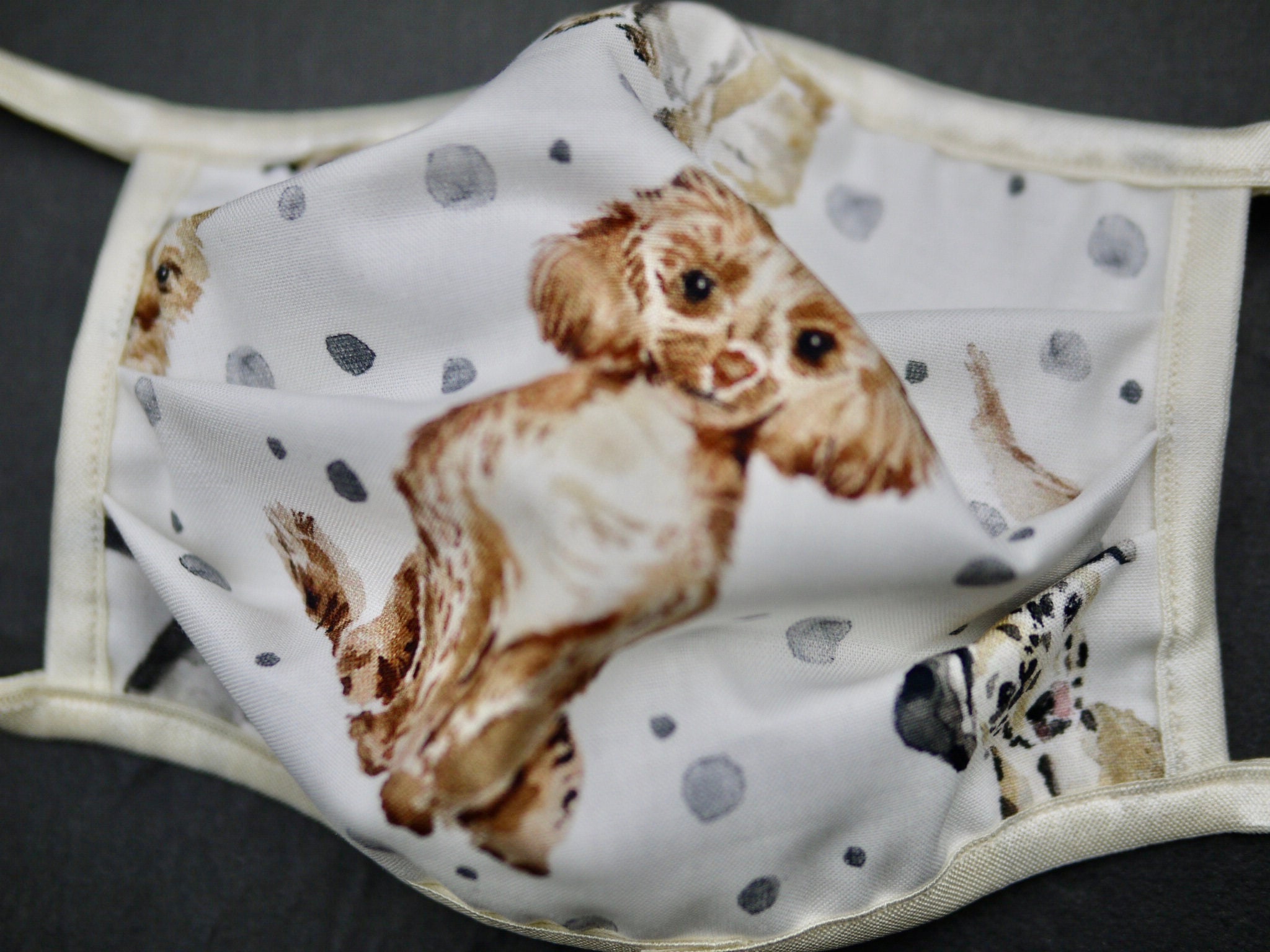 Original mouth nose mask HUND CAT cotton handmade Etsy