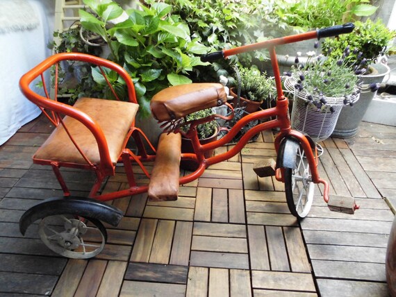 tricycle metal vintage