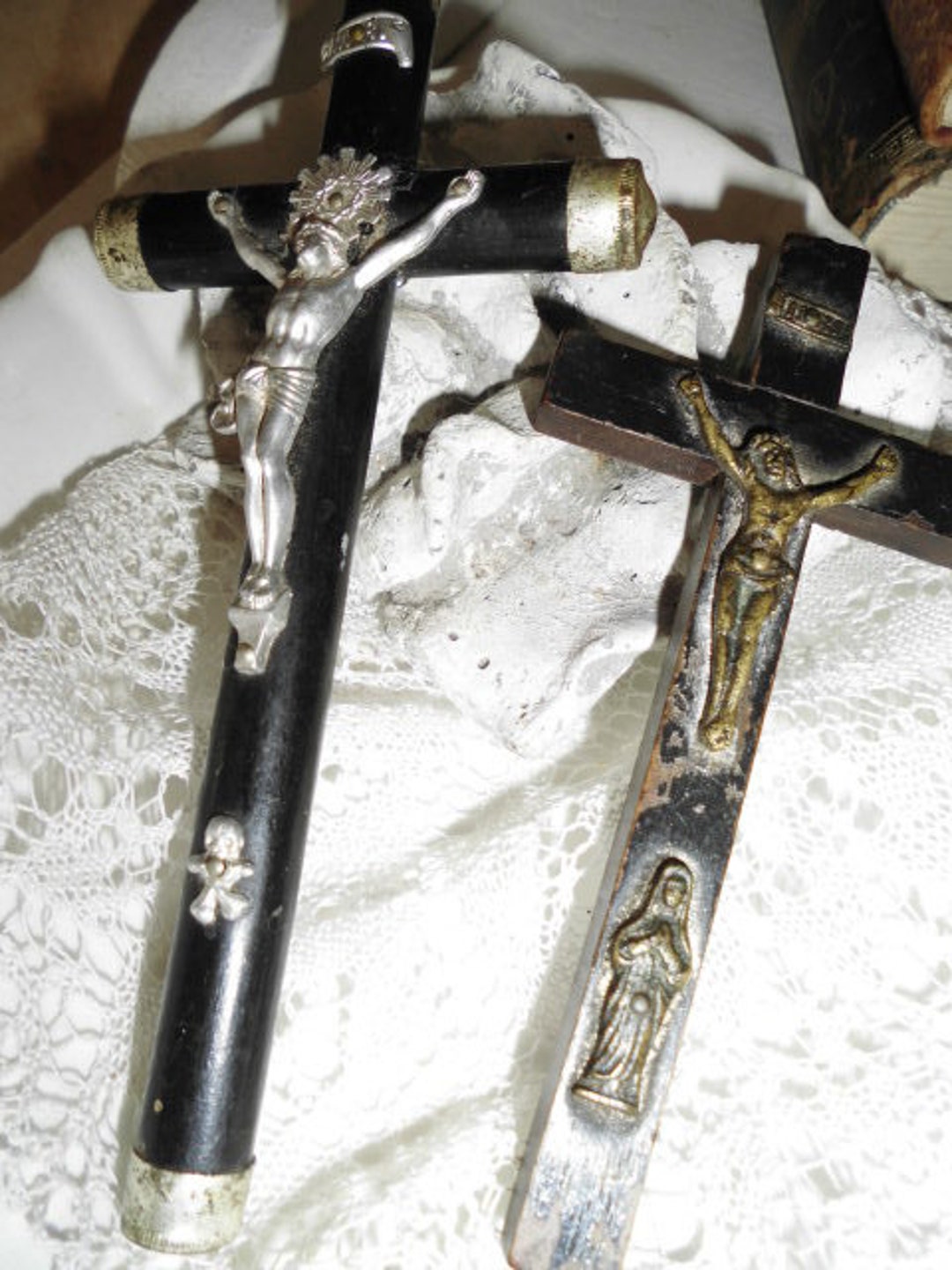 Benedikt Kreuz St. Benedikt Kruzifix Anhänger - Schutzpatron Made In Italy Christliches Symbol